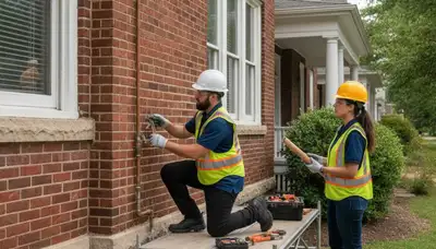 Plumbing repair technician serving Charlotte, NC for leak fixes and pipe repairs