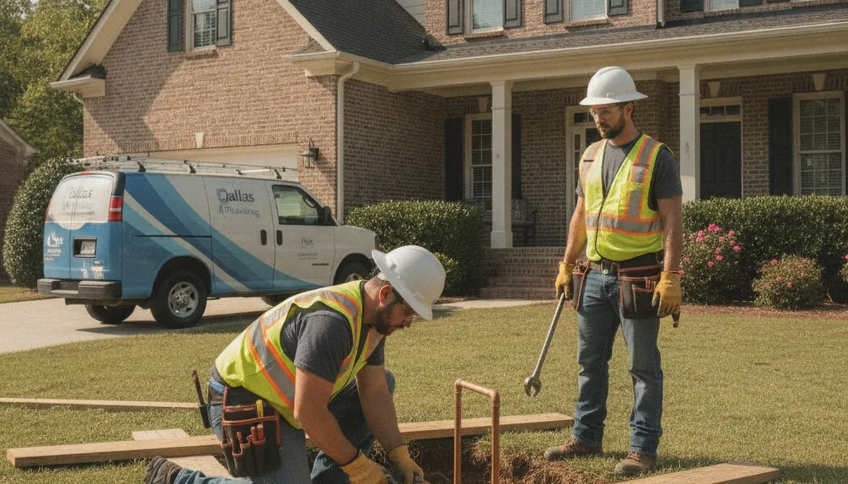 Plumbing repair service in Charlotte, NC for residential leaks, pipes, and drain issues