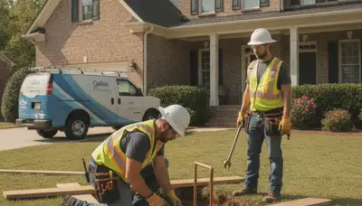 Plumbing repair service in Charlotte, NC for residential leaks, pipes, and drain issues