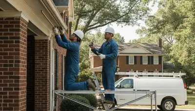 Plumbing repair technician serving Charlotte, NC for leak fixes and drain repairs