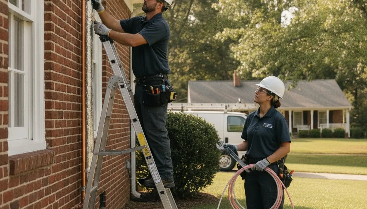 Charlotte, NC plumbing repair service for residential and commercial leak and pipe fixes