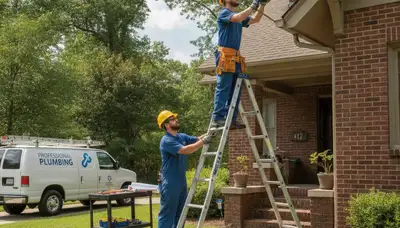 Plumbing repair service in Charlotte, NC for residential and commercial pipes, drains, and fixtures