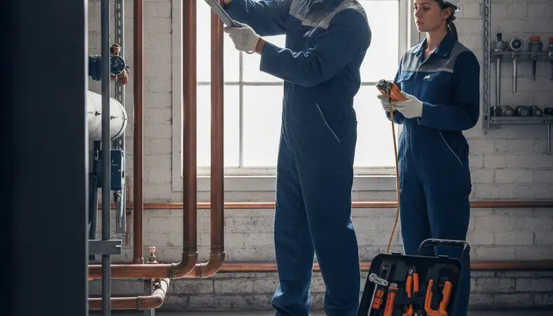 Charlotte, NC plumber repairing home pipe issues for reliable plumbing service and free estimates