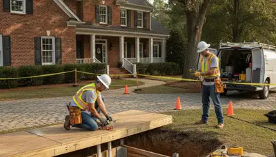 Plumbing repair service in Charlotte, NC for residential and commercial plumbing issues