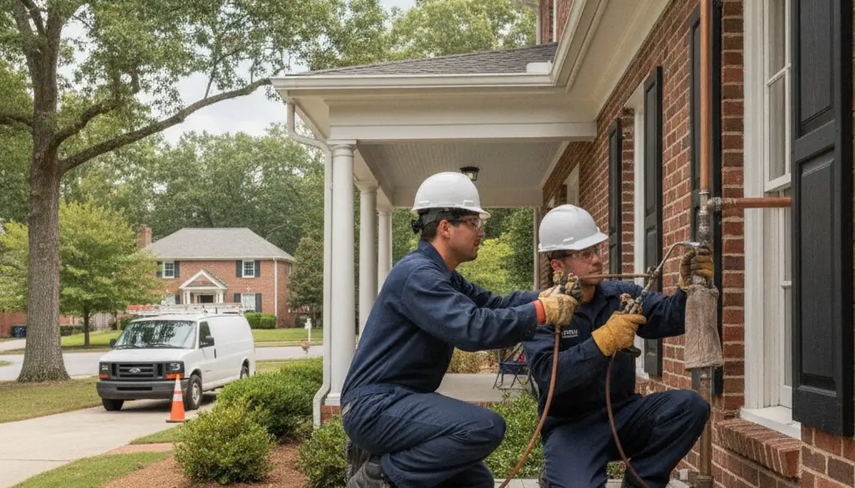 Plumbing repair service in Charlotte, NC for leaks, clogs, and pipe fixes