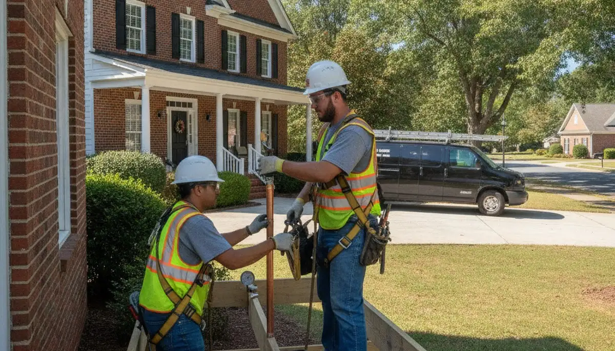 Plumbing repair service in Charlotte, NC for leaks, clogs, and pipe fixes