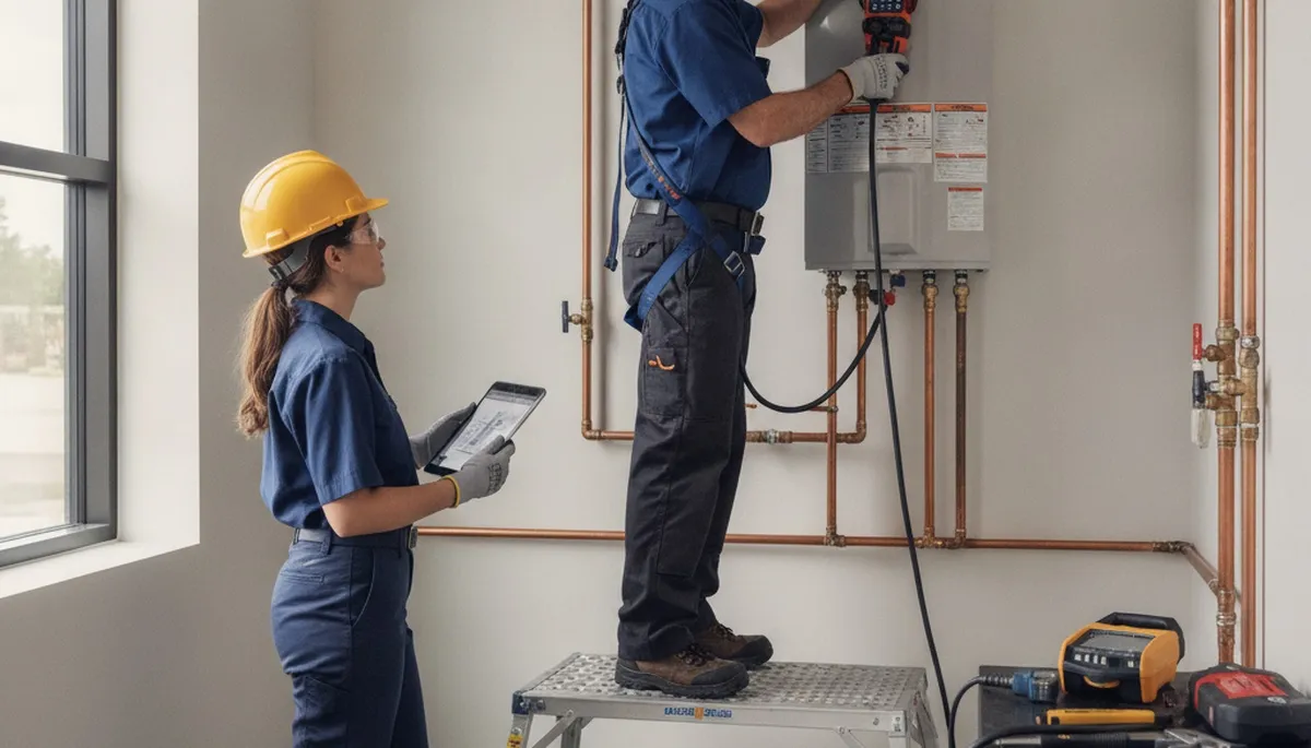 Tankless water heater service in Charlotte, NC for reliable hot water and energy savings