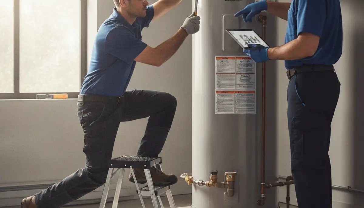 Water heater repair technician serving Charlotte, NC for fast, reliable plumbing service
